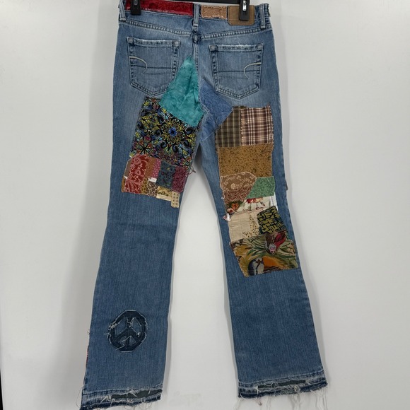Patchwork Blue Jeans - Picture 2 of 16